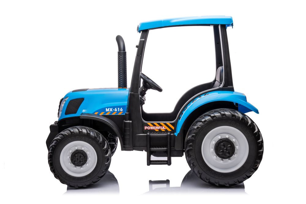 Elektro Kindertraktor A011 24V Blau