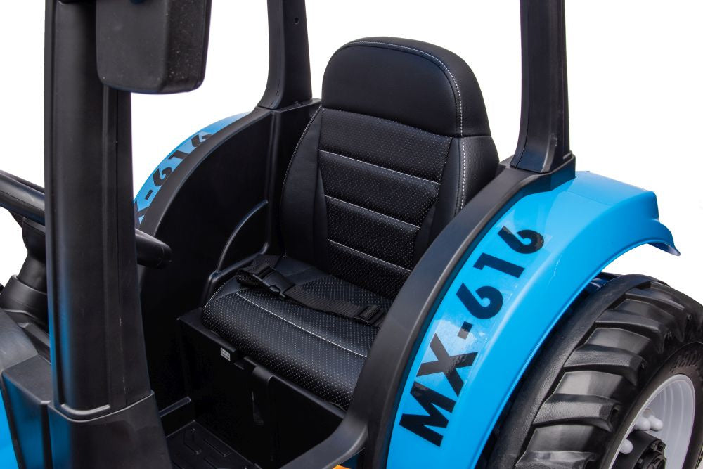 Elektro Kindertraktor A011 24V Blau