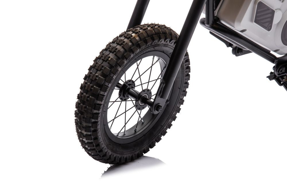 Elektro Kindermotorrad Motocross Bike A9901 Gelb 24V