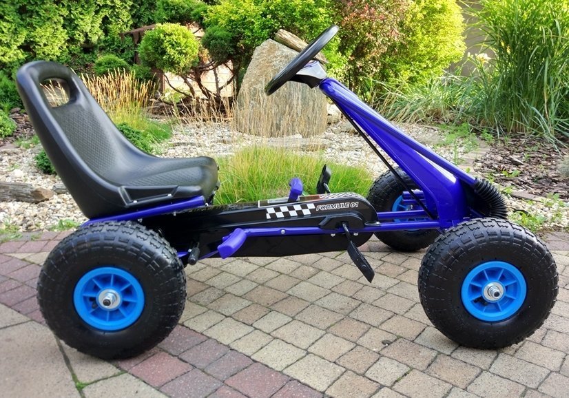 A-15 Go-Kart Blue Vehicle for Children Gokart