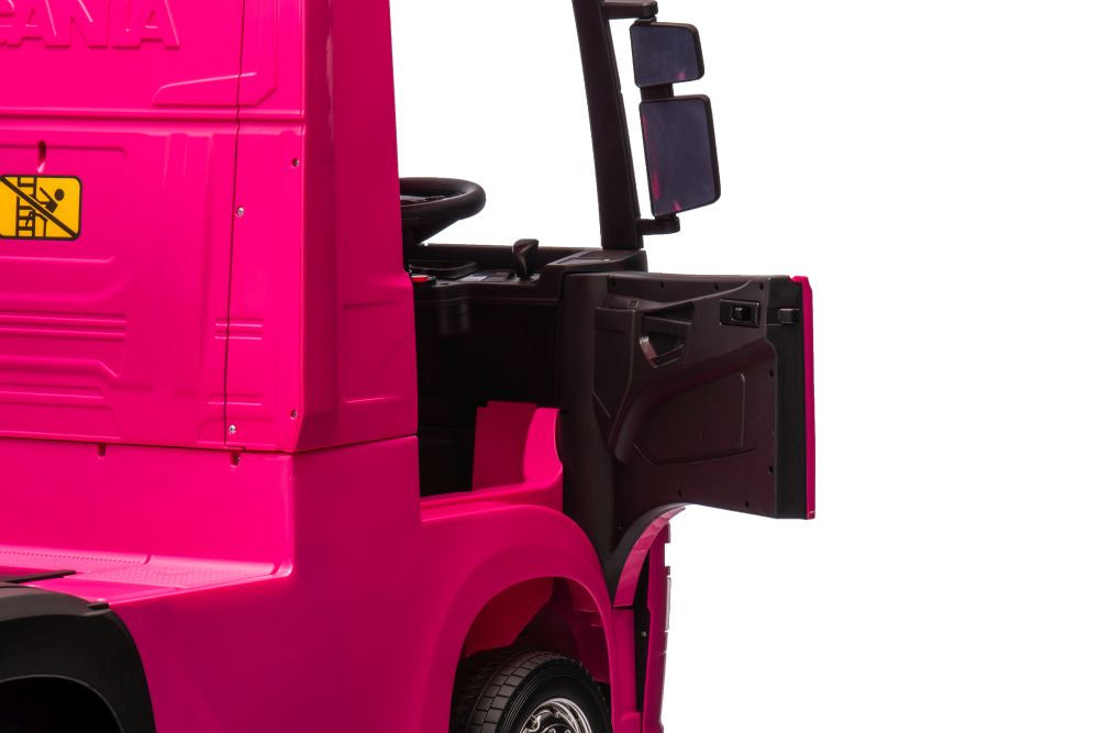 Elektro Kinderauto Scania 500R HL698 Pink 4x4