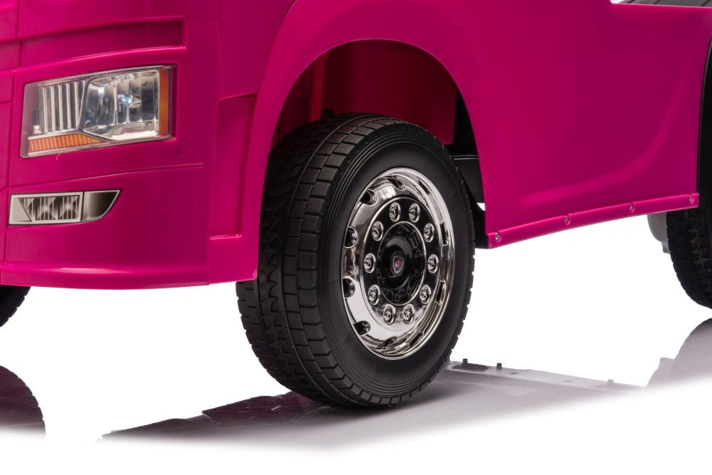 Elektro Kinderauto Scania 500R HL698 Pink 4x4
