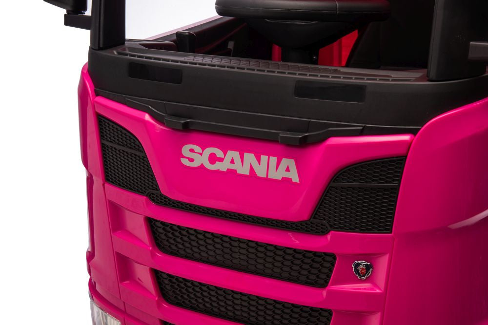 Elektro Kinderauto Scania 500R HL698 Pink 4x4