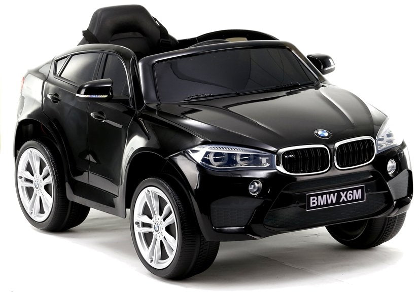 Elektro Kindermotorrad BMW X6 Ledersitz Schwarz LED Scheinwerfer EVA Reifen
