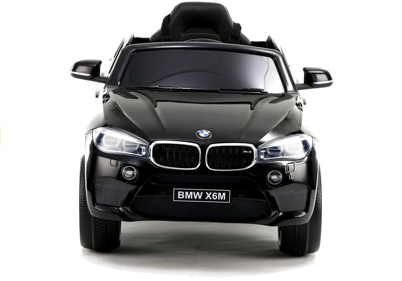 Elektro Kindermotorrad BMW X6 Ledersitz Schwarz LED Scheinwerfer EVA Reifen