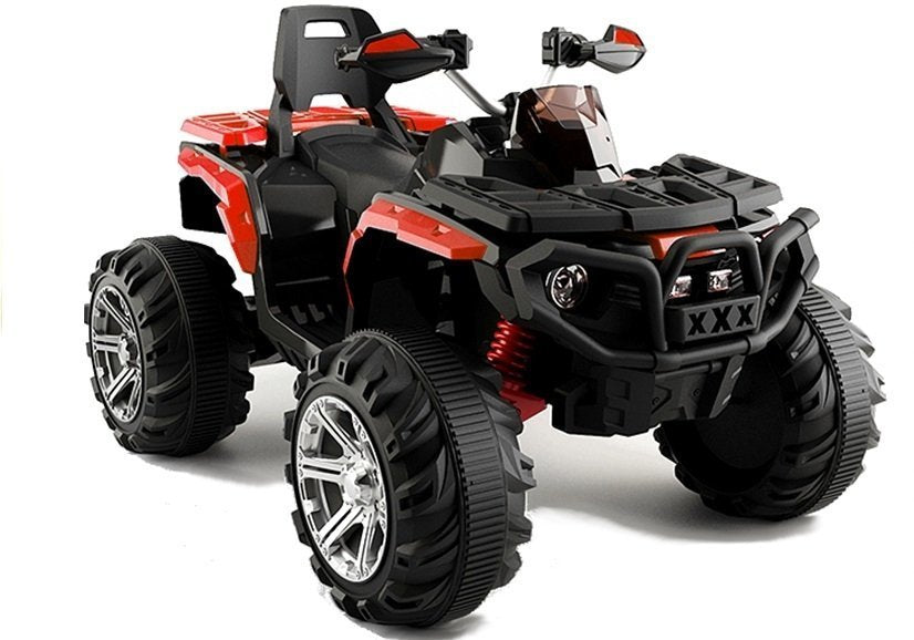 Children's vehicle BBH3588 Red 2x45W soft EVA tires USB SD MP3 Quad vehicle