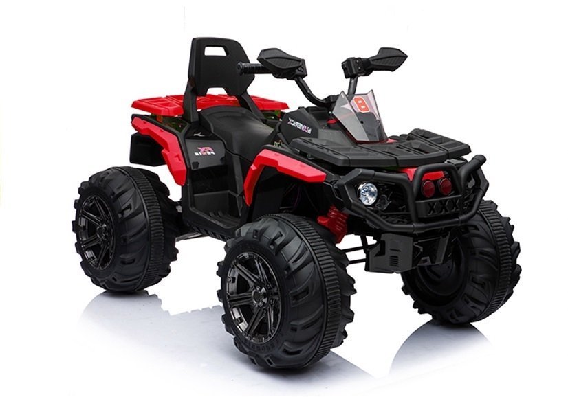 Children's vehicle BBH3588 Red 2x45W soft EVA tires USB SD MP3 Quad vehicle