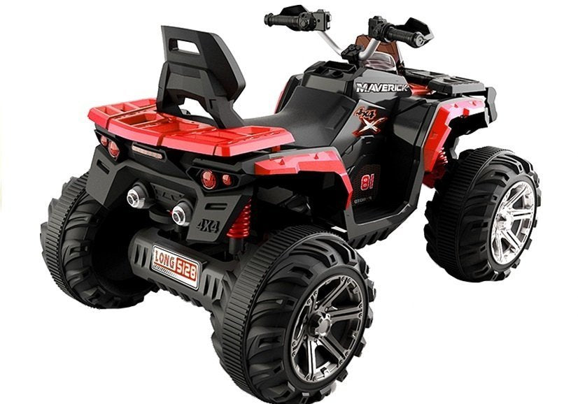 Children's vehicle BBH3588 Red 2x45W soft EVA tires USB SD MP3 Quad vehicle