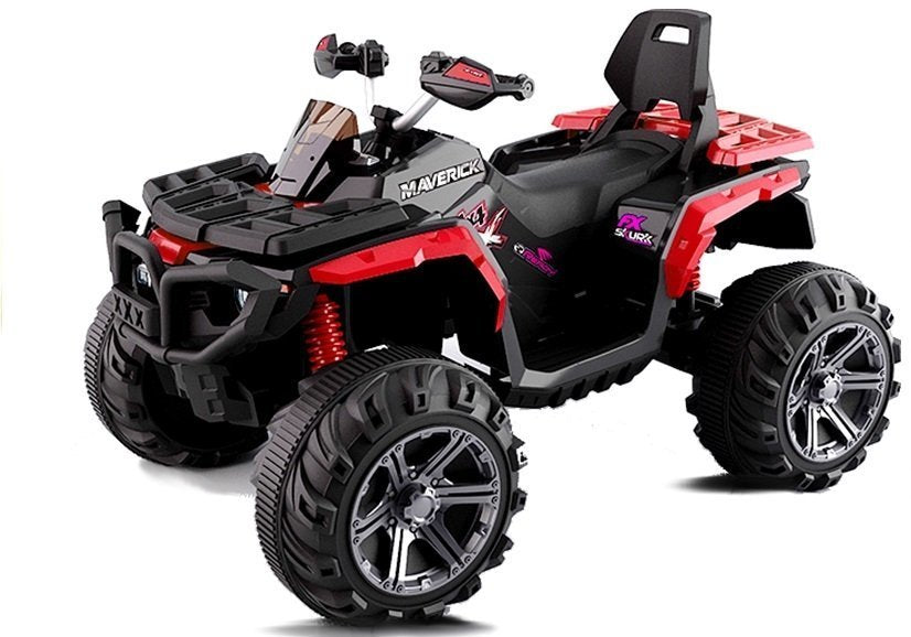 Children's vehicle BBH3588 Red 2x45W soft EVA tires USB SD MP3 Quad vehicle