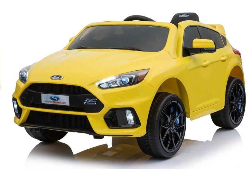 Children's vehicle Ford Focus RS yellow 2x45W