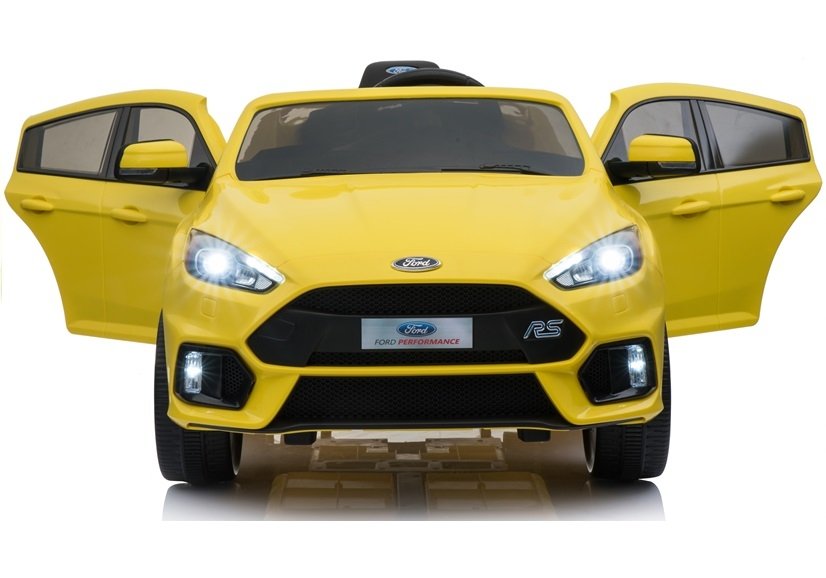 Children's vehicle Ford Focus RS yellow 2x45W