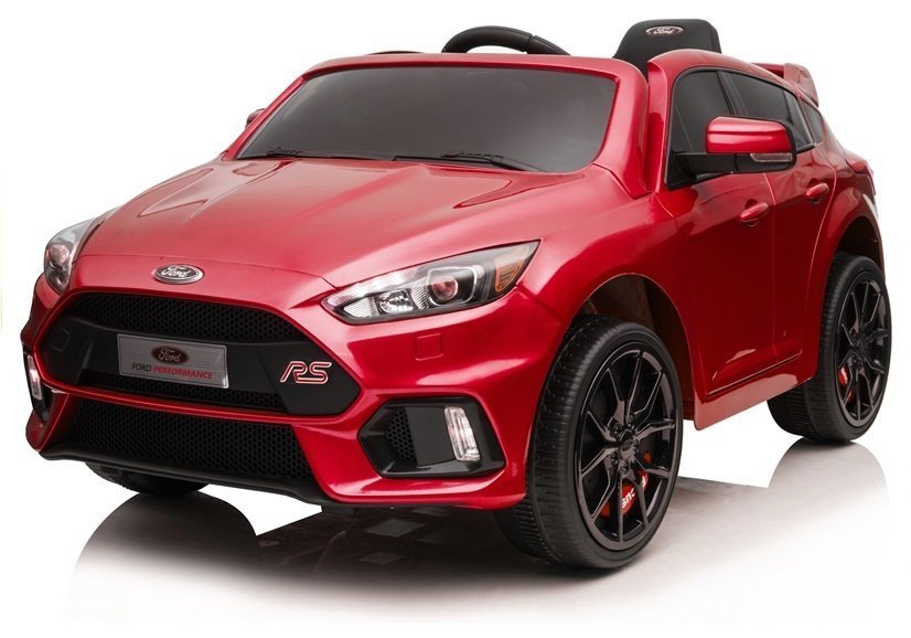 Children's vehicle Ford Focus RS painted red 2x45W