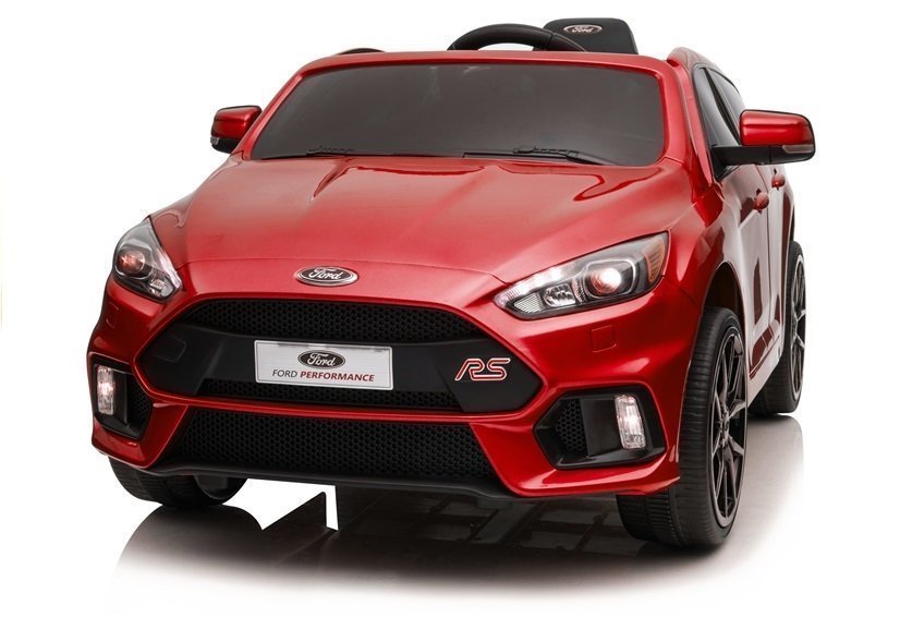 Children's vehicle Ford Focus RS painted red 2x45W
