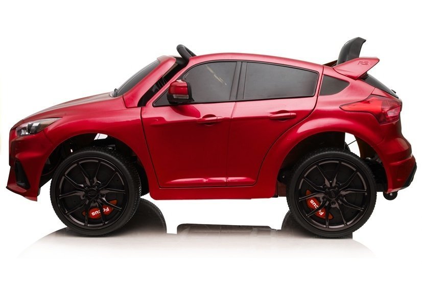 Children's vehicle Ford Focus RS painted red 2x45W