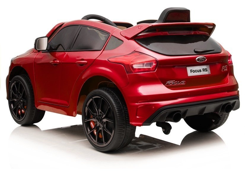 Children's vehicle Ford Focus RS painted red 2x45W