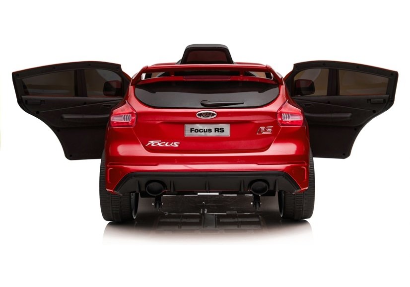 Children's vehicle Ford Focus RS painted red 2x45W