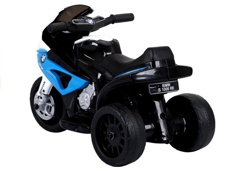 Elektro Kindermotorrad Dreirad BMW S1000RR Blau 24V