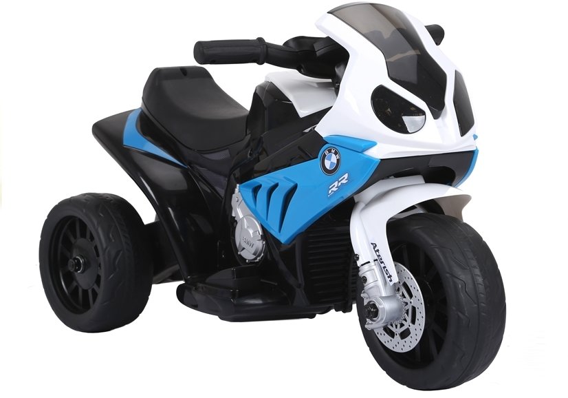 Elektro Kindermotorrad Dreirad BMW S1000RR Blau 24V