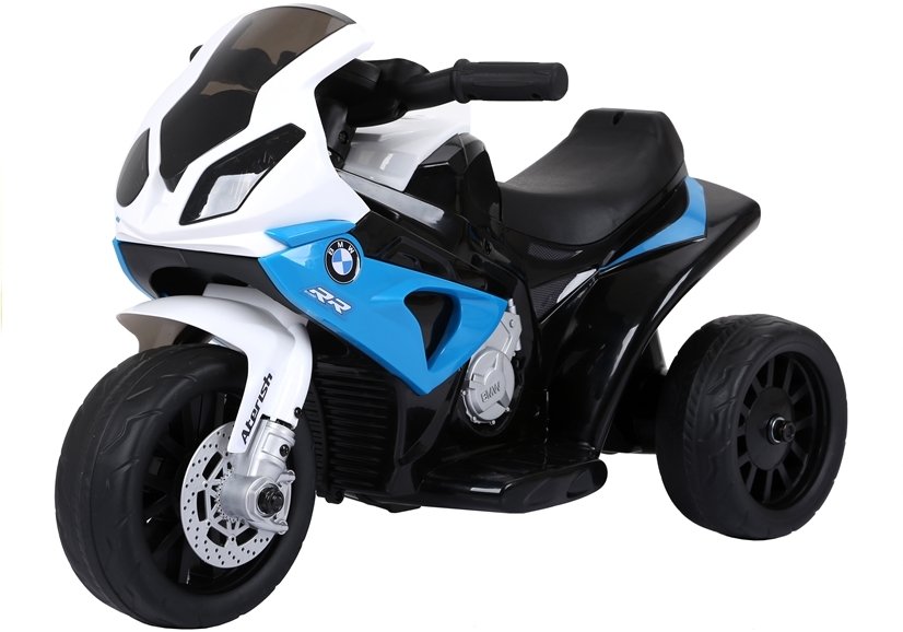 Elektro Kindermotorrad Dreirad BMW S1000RR Blau 24V