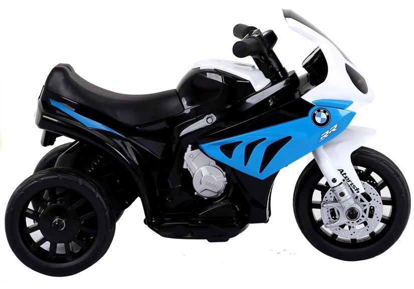 Elektro Kindermotorrad Dreirad BMW S1000RR Blau 24V