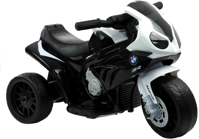 Elektro Kindermotorrad Dreirad BMW 1000RR Schwarz 24V