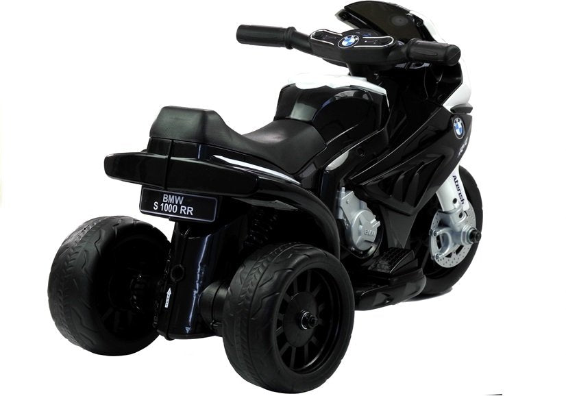 Elektro Kindermotorrad Dreirad BMW 1000RR Schwarz 24V
