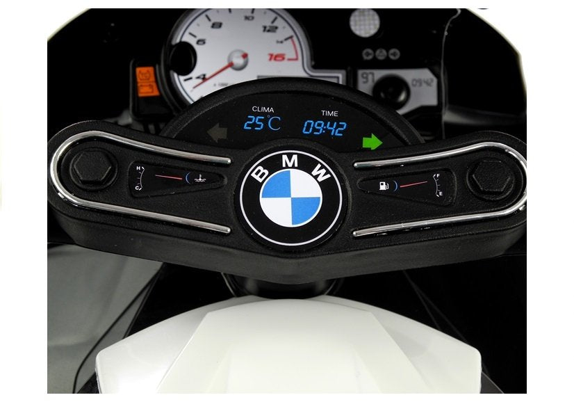 Elektro Kindermotorrad Dreirad BMW 1000RR Schwarz 24V