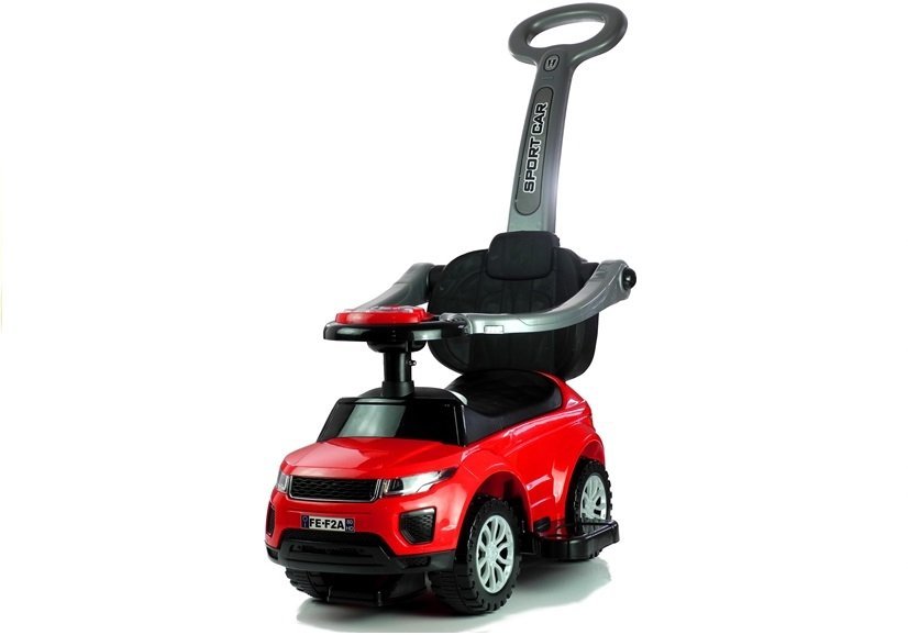 Rutschauto mit Schiebestange 614W Rot Sport Car Auto
