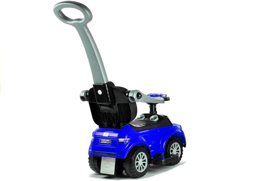 Rutschauto mit Schiebestange 614W Blau Sport Car Auto