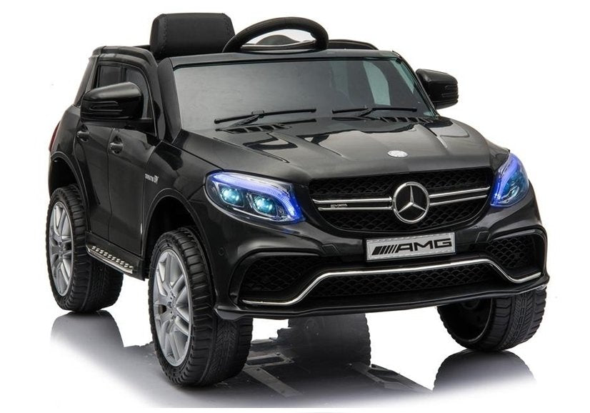 Elektroauto Kinderfahrzeug Mercedes GLE 63S Schwarz Mit Ledersitz Und EVA-Reifen