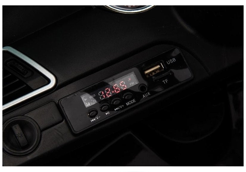 Elektroauto Kinderfahrzeug Mercedes GLE 63S Schwarz Mit Ledersitz Und EVA-Reifen