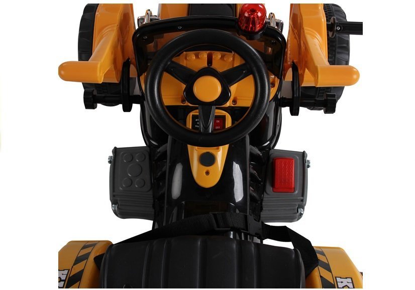 Elektrischer Traktor Mit Schaufelbagger Orange Für Kinder Ab 3 Jahren