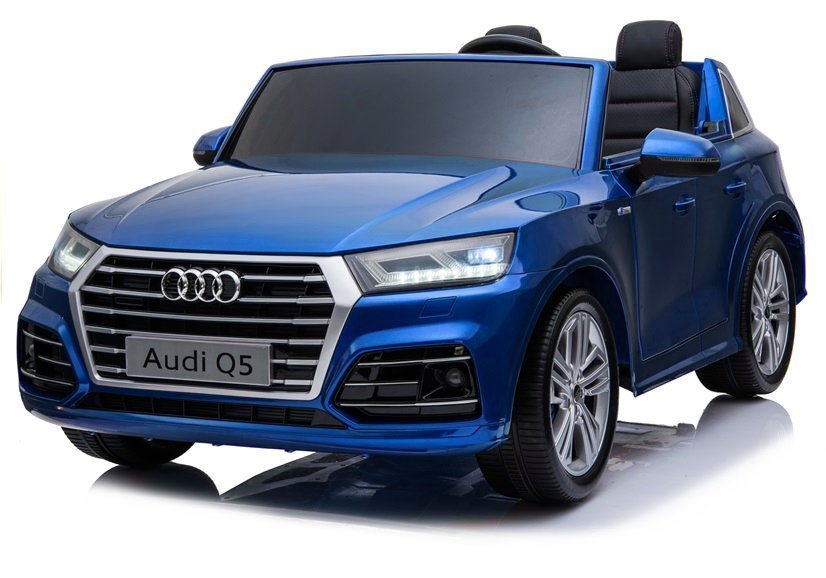Children's car Audi Q5 painted blue