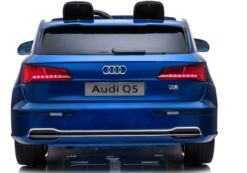 Children's car Audi Q5 painted blue