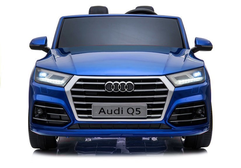 Children's car Audi Q5 painted blue