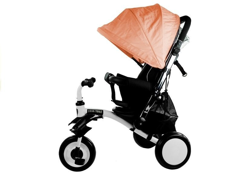 Tricycle PRO400 Orange reclining function handlebar foam wheels children's tricycle