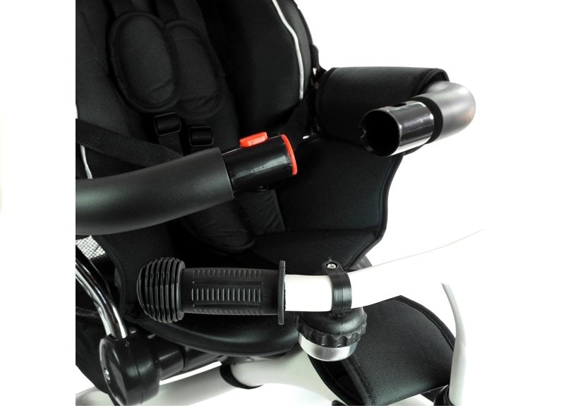 Tricycle PRO400 Orange reclining function handlebar foam wheels children's tricycle