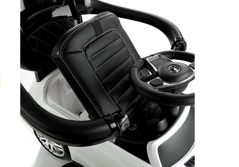 Elektro Kinderauto Weißer Mercedes GLE 63 Mit MP3 Player