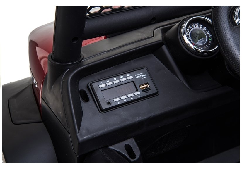 Elektro Kinderauto Mercedes Unimog Grün 4x4 2Sitzer