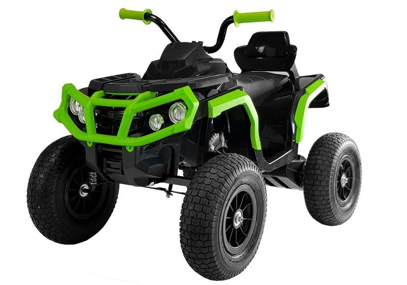 Elektro Kinderquad Quad BDM0906 Schwarz Pneumatische Räder