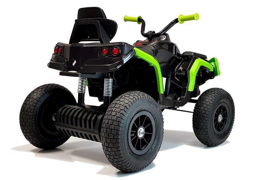 Elektro Kinderquad Quad BDM0906 Schwarz Pneumatische Räder