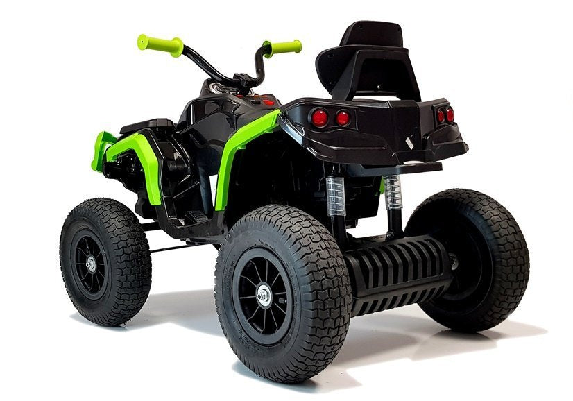 Elektro Kinderquad Quad BDM0906 Schwarz Pneumatische Räder