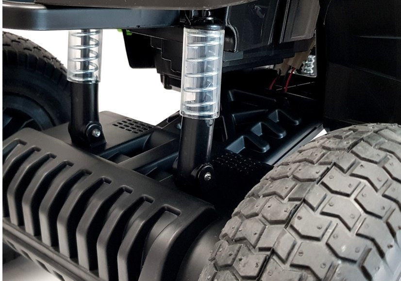Elektro Kinderquad Quad BDM0906 Schwarz Pneumatische Räder