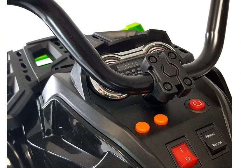 Elektro Kinderquad Quad BDM0906 Schwarz Pneumatische Räder