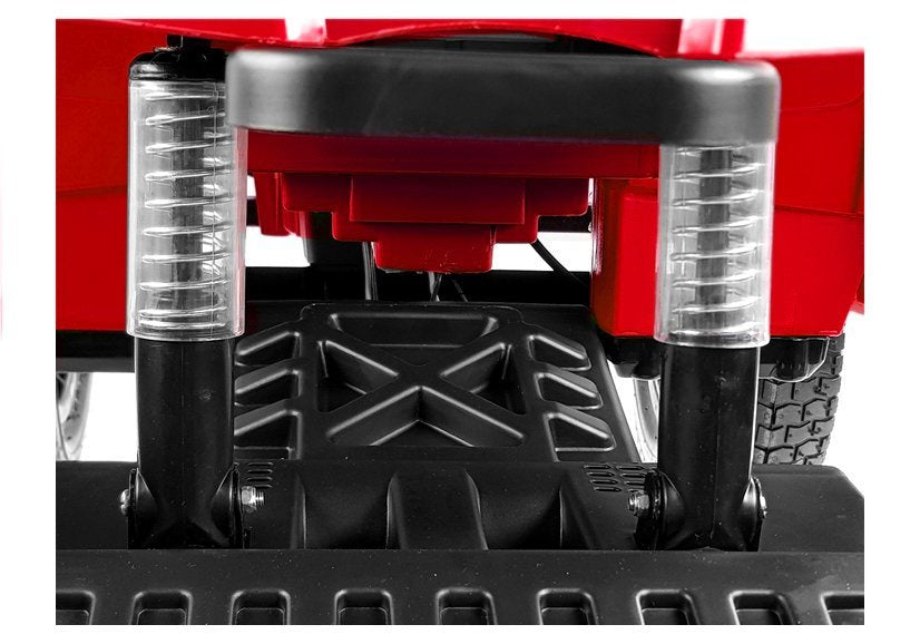 Elektro Kinderquad BDM0906 Rot Ledersitz 2x45W 3 Stufen