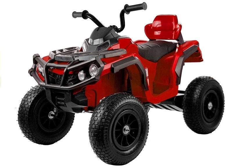Elektro Kinderquad BDM0906 Rot Ledersitz 2x45W 3 Stufen