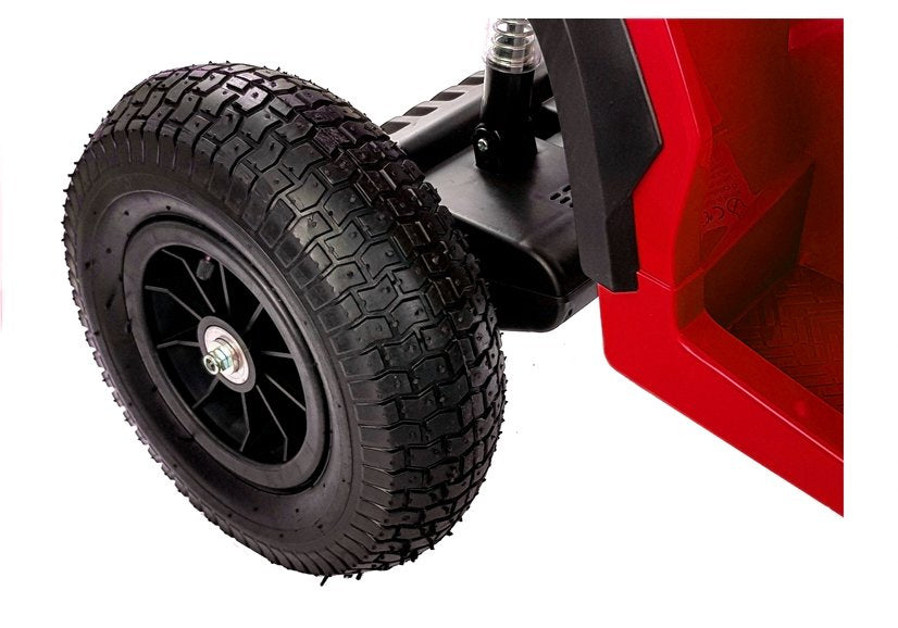 Elektro Kinderquad BDM0906 Rot Ledersitz 2x45W 3 Stufen