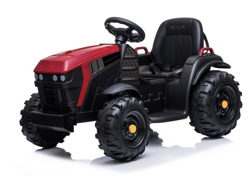 Elektro Kindertraktor Mit Anhänger BDM0925 Rot