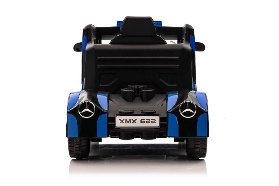 Elektro Kinderauto LKW Mercedes XMX622 Navy Blau
