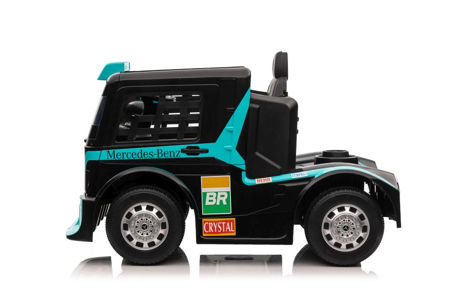 Elektro Kinderauto LKW Mercedes XMX622 Blau 12V 45W